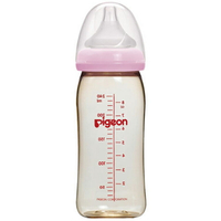 貝親 Pigeon 寬口母乳實感PPSU奶瓶 240ml (粉) P00782P