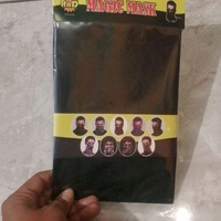 masker baff hitam polos (Baffy)