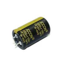 25x40mm 2pcs 50v 6800uf 63v 4700uf 100v 2200uf 450v 220uf black Audio Electrolytic Capacitor For Hifi Amplifier Low