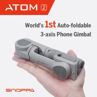 Snoppa ATOM 2 Smartphone Gimbal 3-Axis Auto foldable Handheld Stabilizer ATOM2 Gimbal for iPhone Huawei Samsung Xiaomi gopro