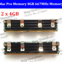 Free Shipping 100% Original for Mac Pro Memory 8GB (2 x 4GB) DDR2 PC2-5300 FB-Dimm DDR2-667MHZ memory