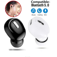 X9 Wireless Earphones Bluetooth-compatible 5.0 With Mic Single in-Ear Sports Headset For Huawei Xiaomi Stereo Sound Headphones