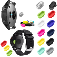 Tutup charger Compatible untuk Garmin Forerunner 45 55 165 245 255s 255 265 265s Dust Plug Port Ant