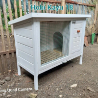kandang kelinci marmut kayu
