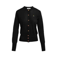 Vivienne Westwood Bea Cardigan Cotton Black M Black