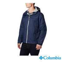 Columbia 哥倫比亞 男款 - Omni-Tech 防水快排外套-深藍 URE20230NY