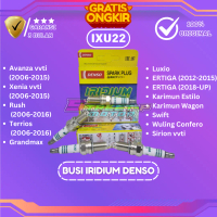 BUSI IRIDIUM DENSO IXU 22 ORIGINAL SEGEL HOLOGRAM AVANZA VVTi 2006-2015 , XENIA VVTi 2006-2015 , RUS