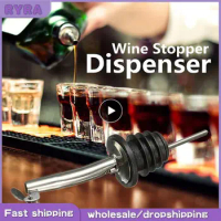 Stainless Steel Wine Liquor Pourer Wine Bottle Pourer Stopper Oil Bottle Pourer Dispenser Leak-proof Stopper