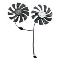 New New 1 Pair Graphics Card Fan 85Mm Ha9010h12f-Z 4Pin Cooler Fan Replacement For Msi Gtx 1060 Oc 6G Gtx 960 P106-100 P106 Gtx1