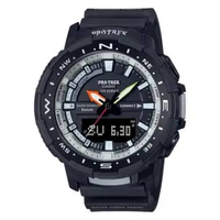 JAM TANGAN PRIA CASIO PROTREK ORIGINAL BLUETOOTH ANALOG DIGITAL HITAM RUBBER PRT-B70BE-1D CASIO PRO 