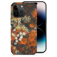 Wild Orange Flowers Phone Case For Iphone 15 14 13 12 11 Plus Pro Max Mini Xr 7 8 Phone Cover 13 Pro Cases 13 Mini Se Case 13
