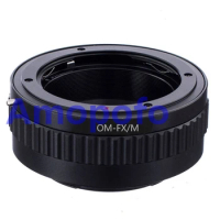 Amopofo OM-FX/M Adapter For Olympus OM Mount Lens to Fujifilm FX X-Pro1 X-E2 Adapter Macro Focusing Helicoid