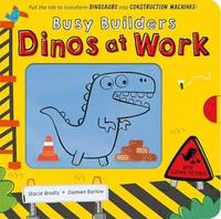 Children Book - Busy Builders Dinos at Work - 9781801047418