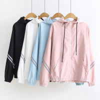 Alfan - Jaket Parasut Olahraga Wanita Sport