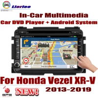 For Honda Vezel XR-V 2013-2019 Car Android Multimedia Player GPS Navigation DSP Stereo Radio Video Audio Head Unit 2din System