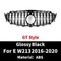 กระจังหน้าช่องเข้าด้านหน้ากรอบกระจังหน้ารถ GT E63เพชรสไตล์การปรับแต่งสำหรับ W213 C238 A238 Benz E E2