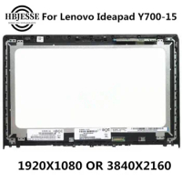 Test well 15.6" For Lenovo Ideapad Y700-15 Y700-15ISK Touch LCD screen LED assembly Y700-15ISK 1920*1080 FHD with Frame