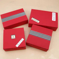 4 Size Red Paper Box Moon Cake Packing Box Wedding festival Party Candy Cookie Gift Packing Boxes 100pcs/lot