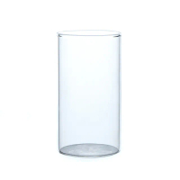 【美味好伙伴】直筒耐熱玻璃水杯六入 300ml(果汁杯 早餐牛奶杯 冷水杯)