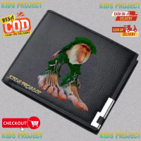 Dompet Anak ANOMALI Brr Brr Brr Patapim - Dompet Lipat Anak Murah Berkualitas - Hitam,Kulit,Uang, Ka