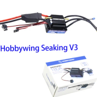 Hobbywing SeaKing V3 Waterproof 180A 2-6S Lipo Speed Controller 6V BEC Brushless ESC For RC Racing Boat