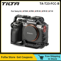 TILTA TA-T23-FCC-B Full Camera Cage Kit for Sony a1 a7S III a7R III a7R IV a7 III Protective Armor / Quick Release Top Handle