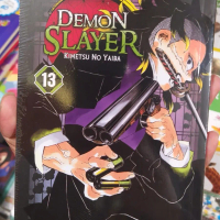 Komik Demon Slayer vol 13 segel ori