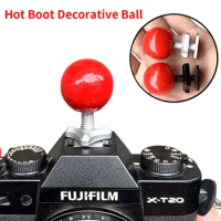 Little Red Ball Hot Shoe Protection Cover for Fuji XS20 XT200 Canon R50 R10 200D II Nikon Z50 Z30 Z8 Camera creative accessories