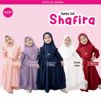 Babyjab Gamis Set Shafira Gamis premium Balita anak 0-6th Jersey Adem