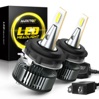 AUXITO 2x H7 LED Headlight Bulb Canbus with Retainer Adapter for VW Golf GTI Jetta Tiguan Rabbit Polo Touareg BMW Mercedes Benz