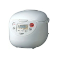 象印 Zojirushi NS-WAF10 6人份微電腦電子鍋 - 白色，25x33.5x21.5cm