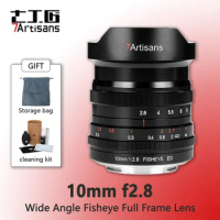 7artisans 7 artisans 10mm F2.8 Wide Angle Fisheye Full Frame Lens For Sony E Canon RF Nikon Z Panasonic L Leica L FUJIFX GFX 50S