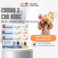 Chà bông cho chó Helloconsen ruốc bổ sung Beta Glucan tăng đề kháng topping thức ăn 10gr