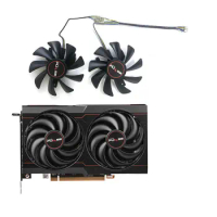 2 fan DIY suitable for SAPPHIRE Radeon RX6600 6600XT PULSE graphics card replacement fan FDC10H12S9-C