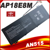 15.4V 57.48WH AP18E8M For Acer Laptop Battery AP18E7M Nitro 5 AN515-54 AN515-55 AN517-51 7 AN715-51 Noteook New