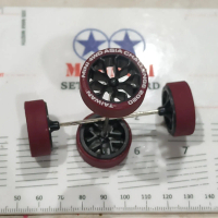ban presisi velg y spoke + maroon ori Tamiya