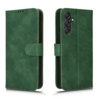 For Samsung Galaxy M55 M556B Flip Leather Case Luxury Skin Retro Premium Wallet Book Holder Full Cover Galaxy M55 Phone Bags