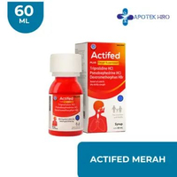 ACTIFED SYRUP 60 ML ACTIFED MERAH