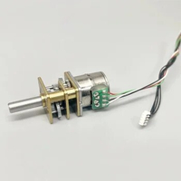 OT-GSM10-066 10BY Micro 10mm 2-phase 4-wire Stepper Motor Mini Full Metal Gearbox Gear Stepping Motor Reduction Ratio 1∶298