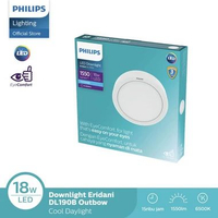 Philips Lampu Downlight Eridani Bulat Outbow Surface 18W D200 6500K Putih