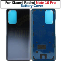 Door For Redmi Note 10 Pro Glass Battery Back Housing Cover Replacement Repair Parts For Xiaomi Redmi Note10Pro Note 10 Pro