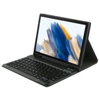 Portable Detachable Tablet Protective Case with BT Keyboard Pen Slot Compatible with Samsung Tab S6 Lite 10.4/P610/P615
