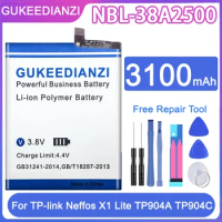 GUKEEDIANZI Replacement Battery NBL-38A2500 3100mAh For TP-link Neffos X1 Lite TP904A TP904C