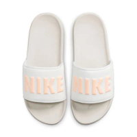 【NIKE 耐吉】OFFCOURT SLIDE 女鞋 休閒拖鞋 運動拖鞋 白粉(BQ4632112)