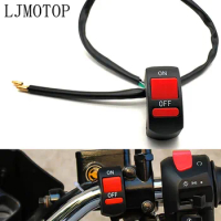 Universal Motorcycle Switches Handlebar Flameout Switch ON OFF Button For Suzuki GSF600 Bandit BURGMAN 400 GSXR 1000 1100 400