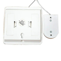 Wired Doorbell Guest Welcome Energy-saving Door Bell 90 cm/ 35.43 inch Household Electronic Doorbell with Line Doorbell Call