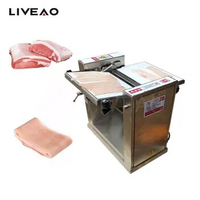 High Output Pig Skin Removal Machine Fresh Meat Peeler Pork Skin Removing Machine
