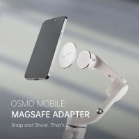 For DJI OM6/5/4/Osmo Mobile 6/SE Handheld Gimbal Stabilizer Adapter iPhone 14/13/12 Magnetic Phone Mounted Holder Accessories