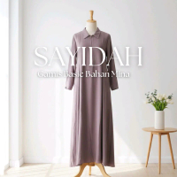 Hijabsal-Sayidah Gami Basic Bahan Mina Ori Sultan/Gamis Lebaran