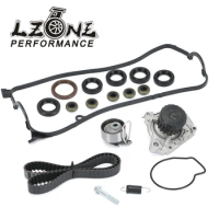 Timing Belt Water Pump Kit For Honda Civic 01-05 1.7L D17A7 D17A6 D17A2 D17A1 L4 SOHC 16 Valve Engine TCK312 TBK312 TB312K1